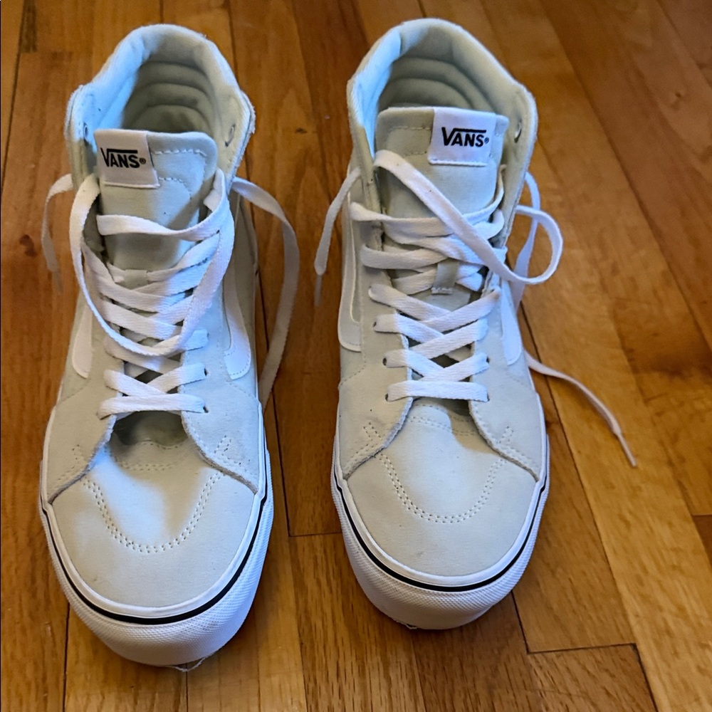 Vans Classic Mint Green High-Top Shoes